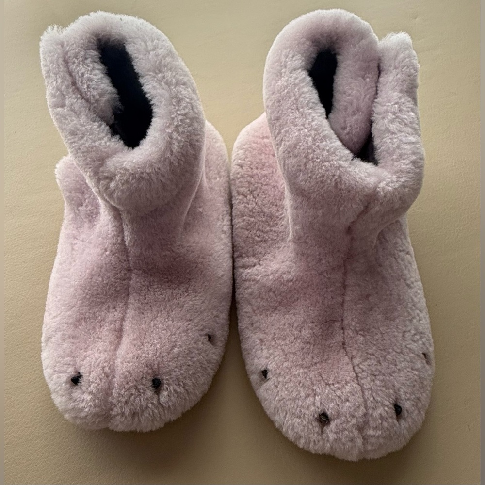 Cozy Pink Kids Slippers